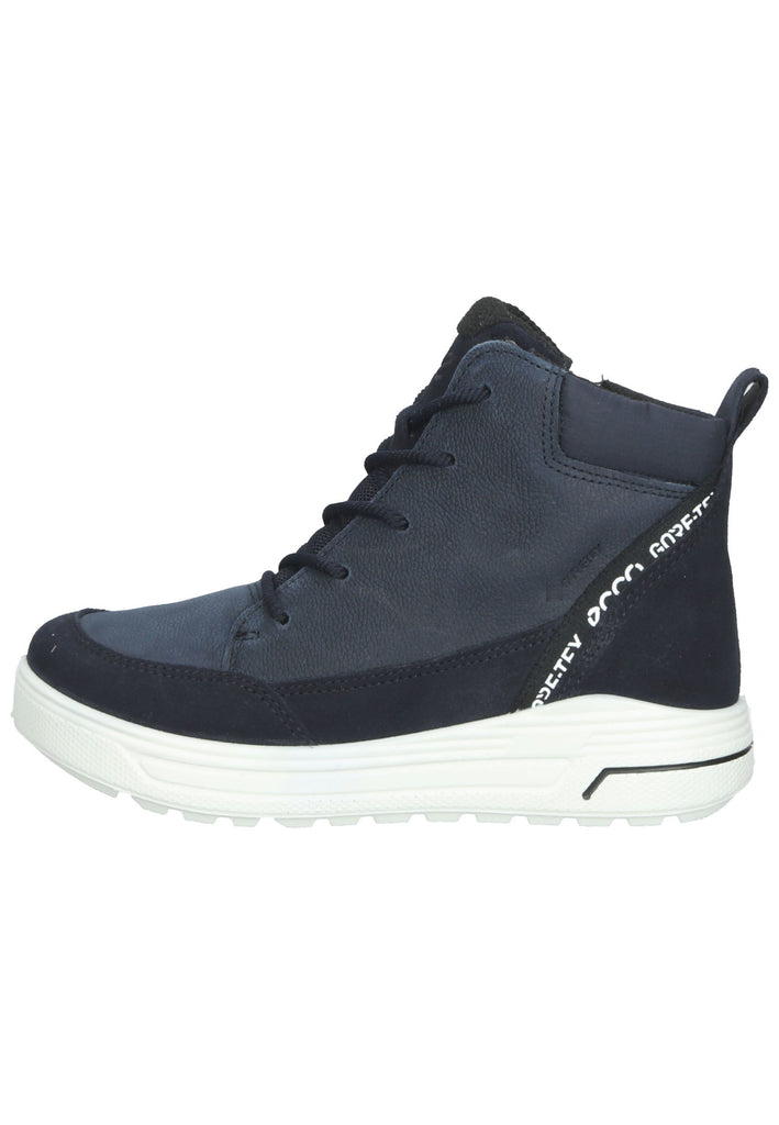 ecco Stiefelette Nubukleder Dunkelblau - surf4shoes