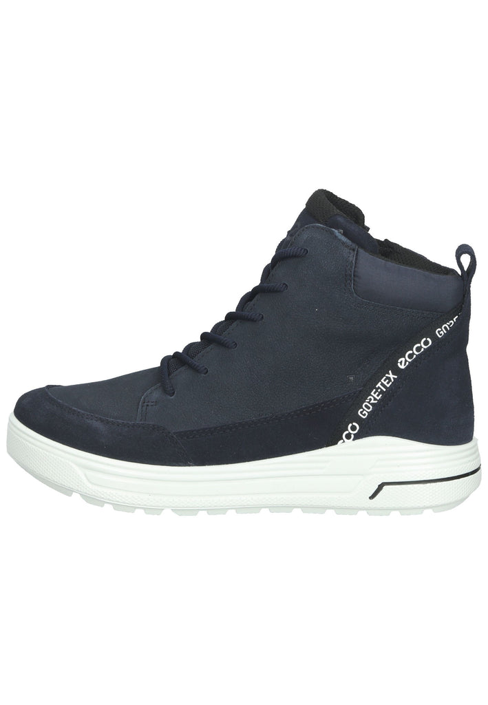 ecco Stiefelette Nubukleder Dunkelblau - surf4shoes