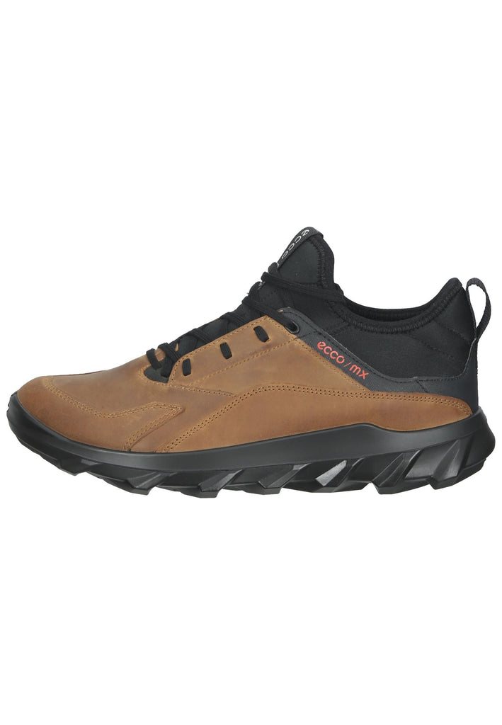 ecco Sneaker Nubukleder Braun/Schwarz - surf4shoes