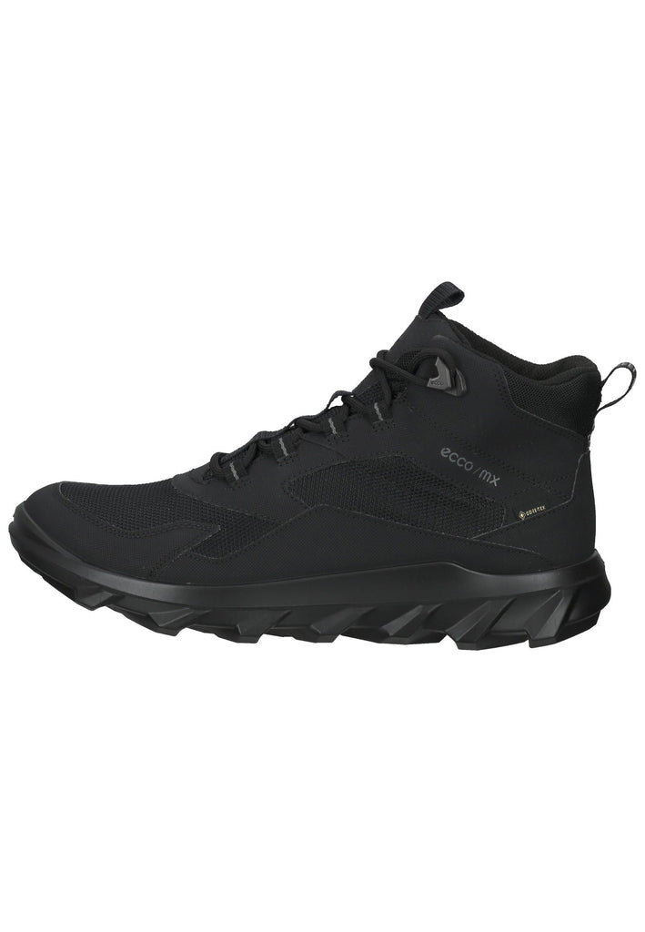 ecco Sneaker Lederimitat Schwarz - surf4shoes