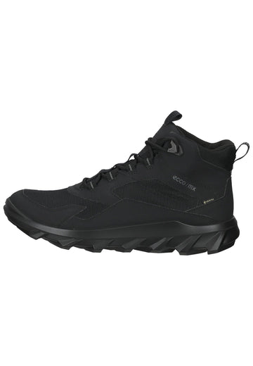 ecco Sneaker Lederimitat Schwarz - surf4shoes