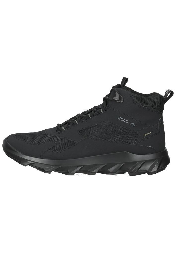 ecco Sneaker Lederimitat Schwarz - surf4shoes
