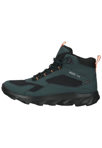 ecco Sneaker Lederimitat Schwarz/Schwarz - surf4shoes