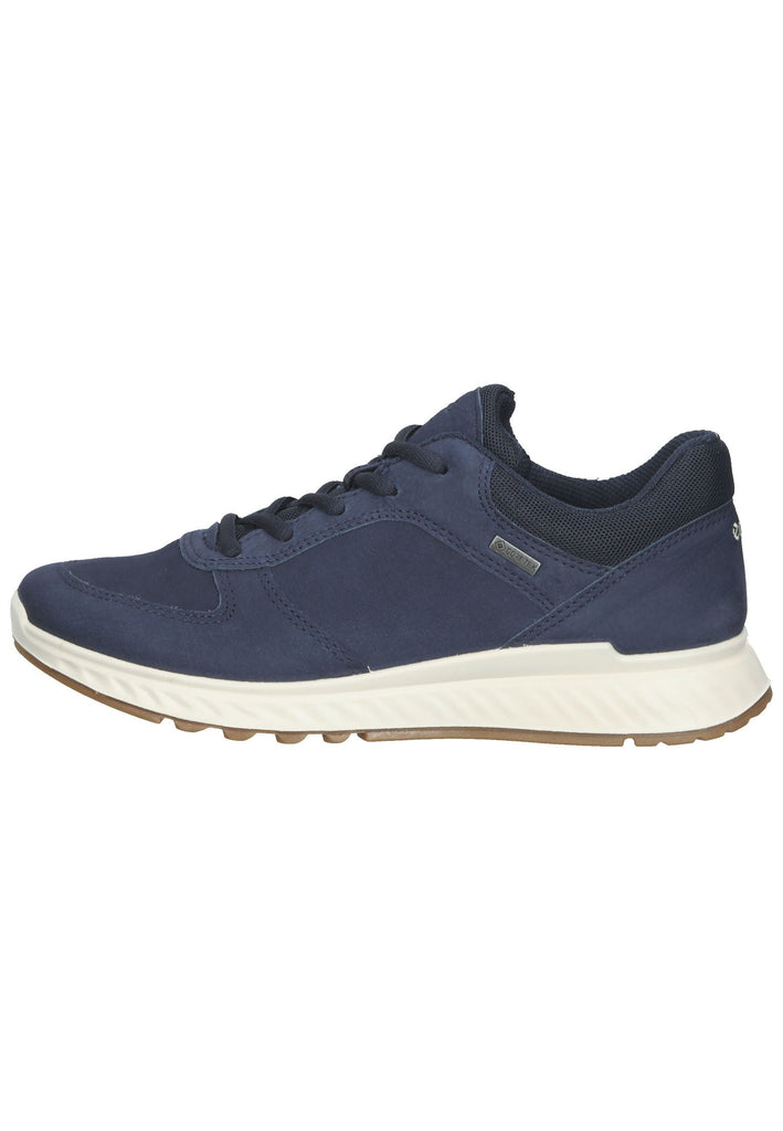 ecco Sneaker Leder Blau/Weiß - surf4shoes