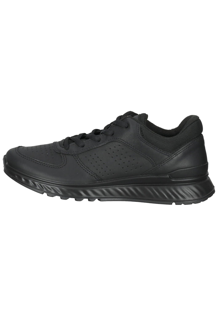 ecco Sneaker Leder Schwarz - surf4shoes