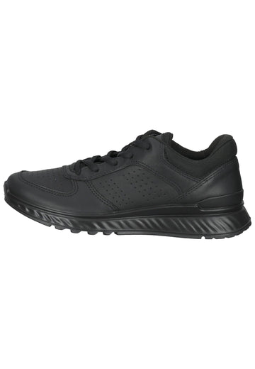 ecco Sneaker Leder Schwarz - surf4shoes