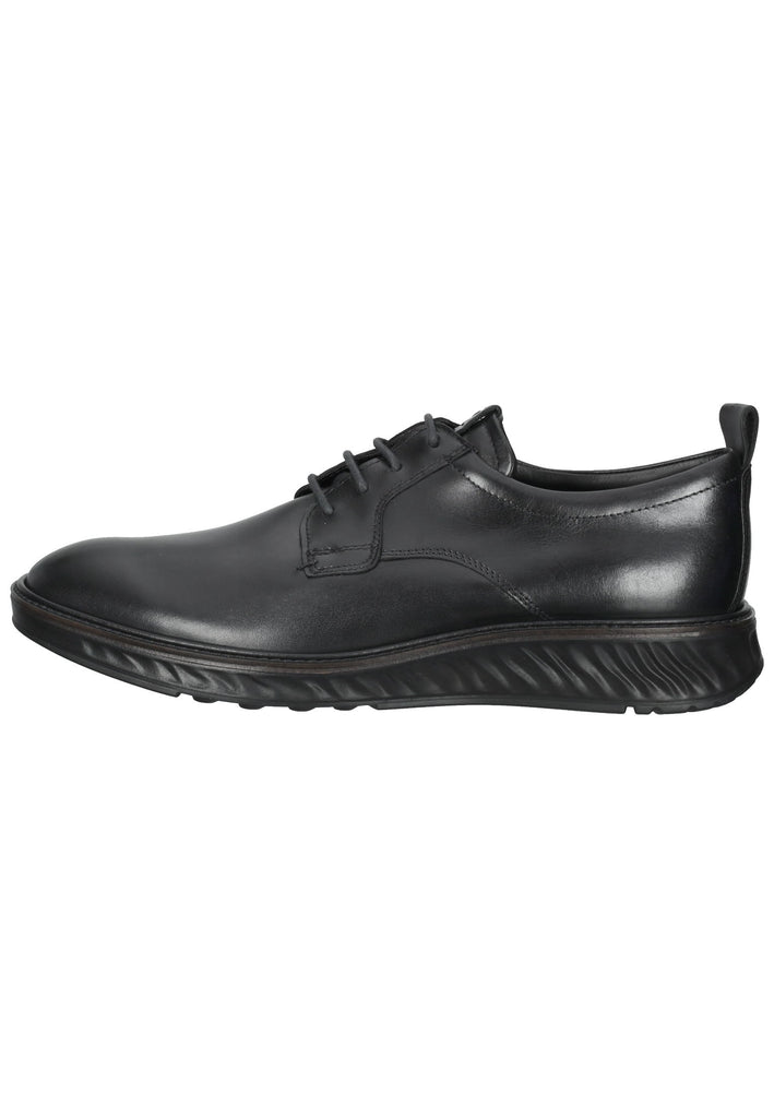 ecco Halbschuhe Glattleder Schwarz - surf4shoes