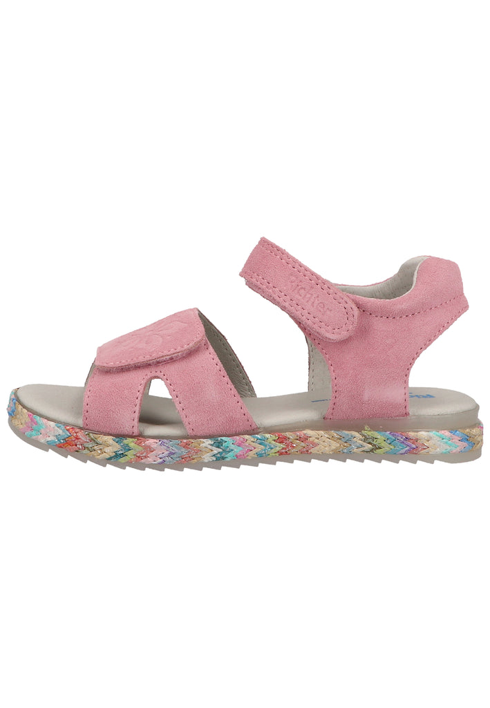 Richter Sandalen Veloursleder Rosa - surf4shoes