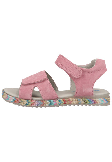 Richter Sandalen Veloursleder Rosa - surf4shoes