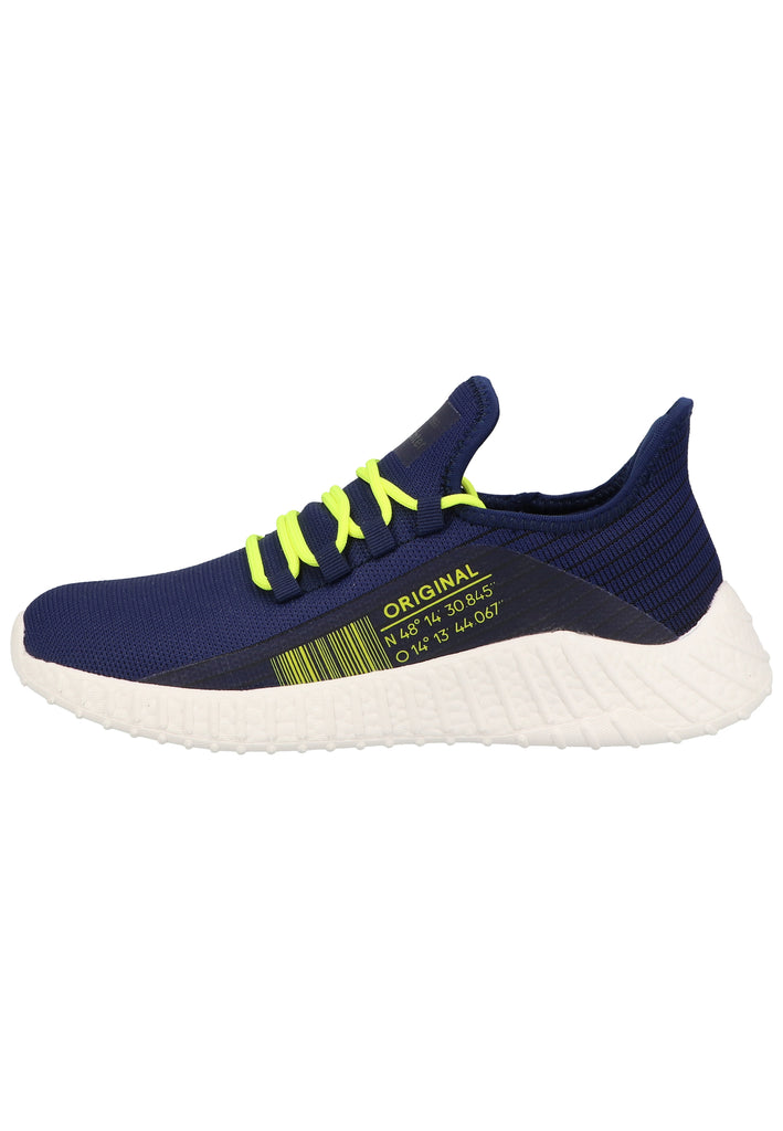 Richter Sneaker Textil Blau/Gelb - surf4shoes