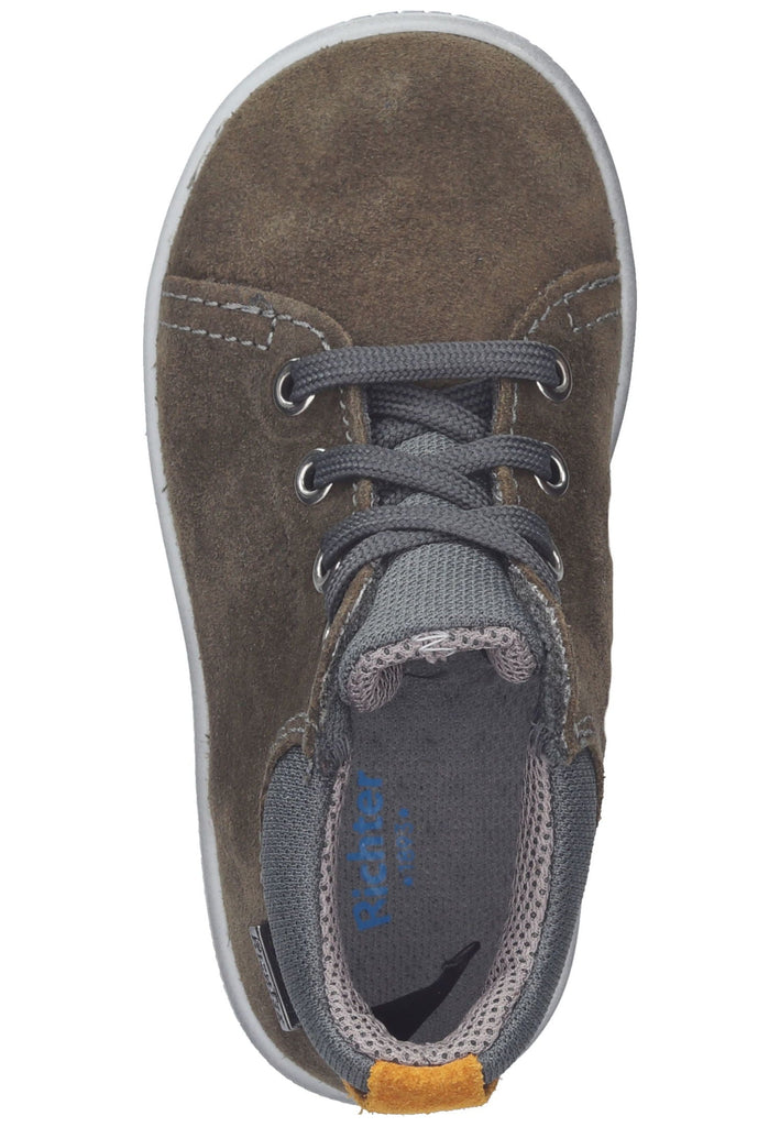 Richter Halbschuhe Leder Grün - surf4shoes