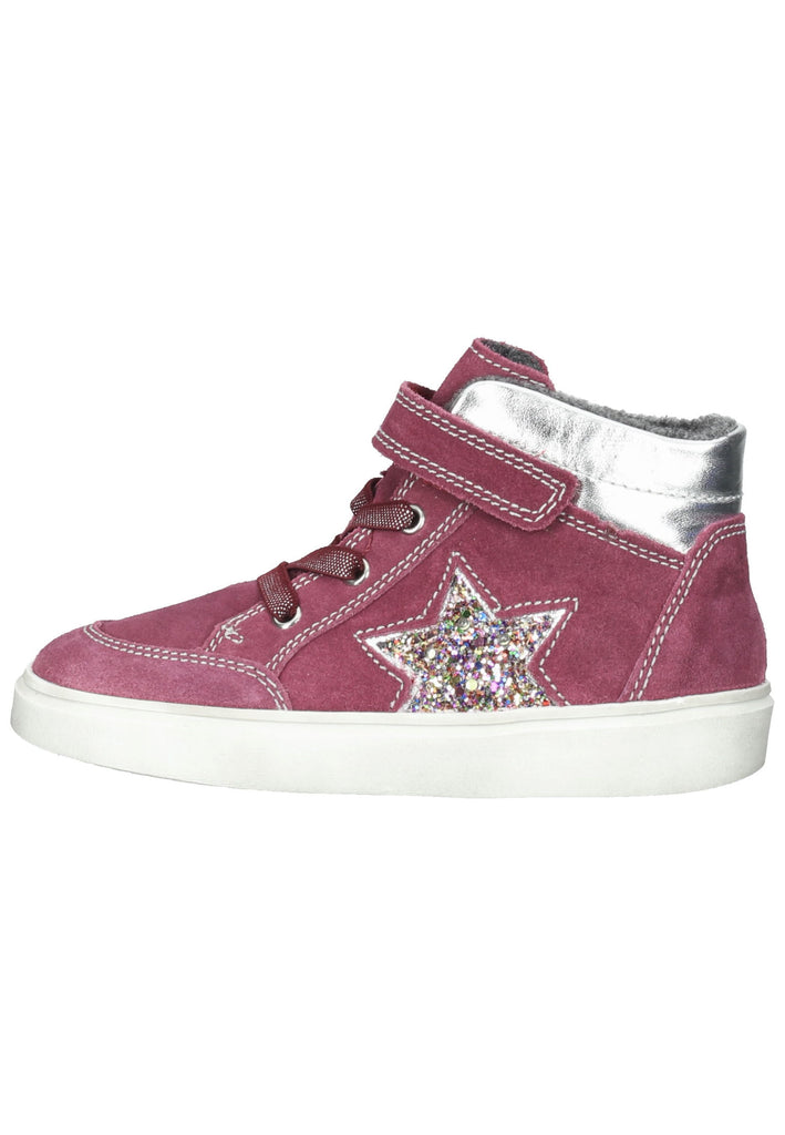 Richter Sneaker Leder Pflaume - surf4shoes