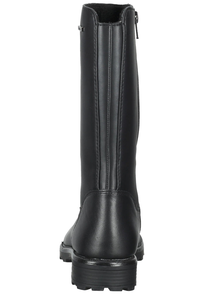 Richter Stiefel Glattleder Schwarz - surf4shoes