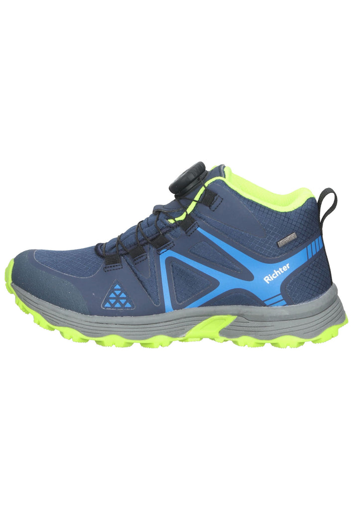 Richter Sneaker Textil Blau/Gelb - surf4shoes