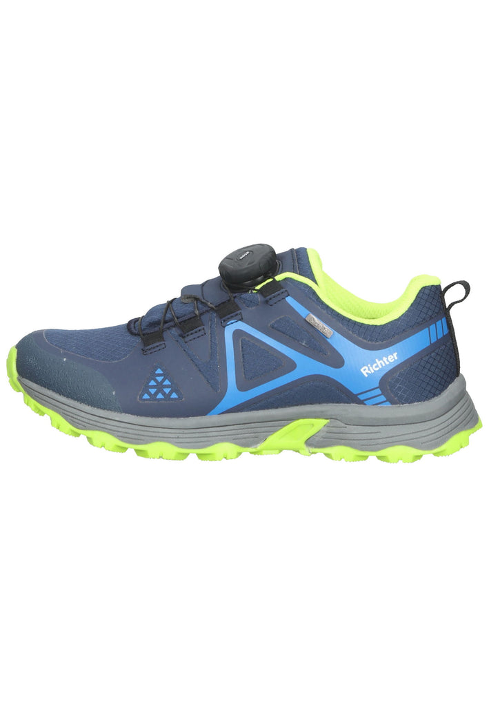 Richter Sneaker Textil Blau/Gelb - surf4shoes