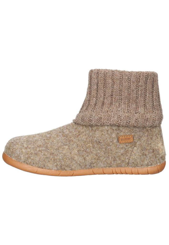 Richter Hausschuhe Filz Chestnut - surf4shoes