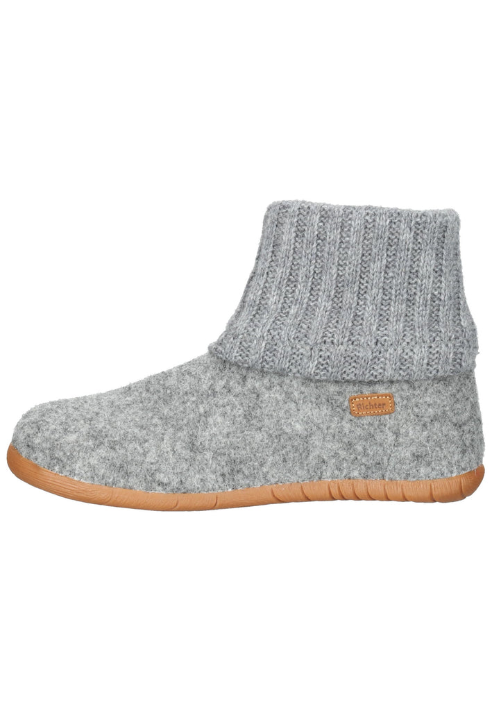 Richter Hausschuhe Filz Ash - surf4shoes