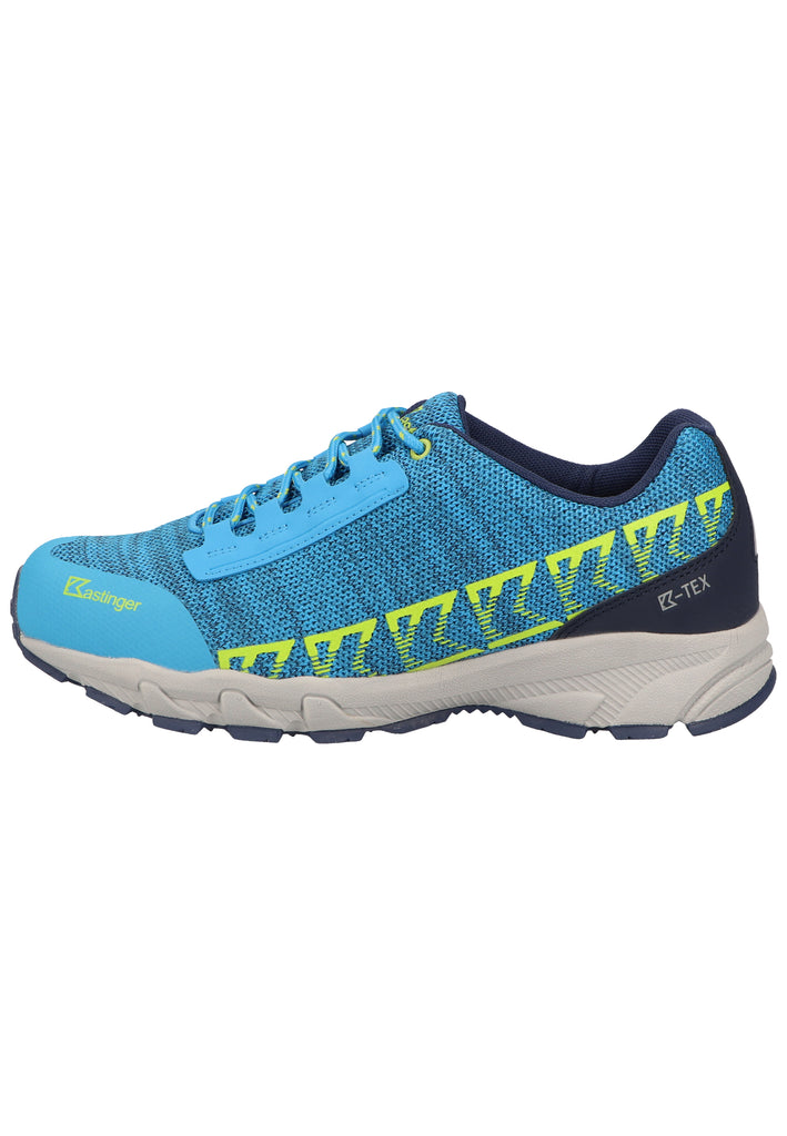 Kastinger Wanderschuhe Lederimitat/Mesh Blau/Lime - surf4shoes