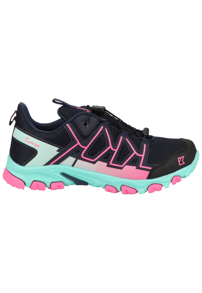 Kastinger Wanderschuhe Lederimitat/Textil Navy/Pink - surf4shoes