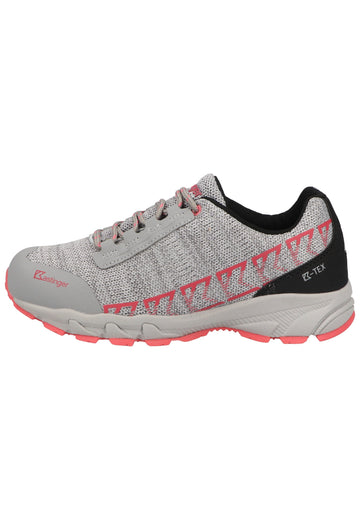 Kastinger Wanderschuhe Lederimitat/Mesh Grau/Rosa - surf4shoes