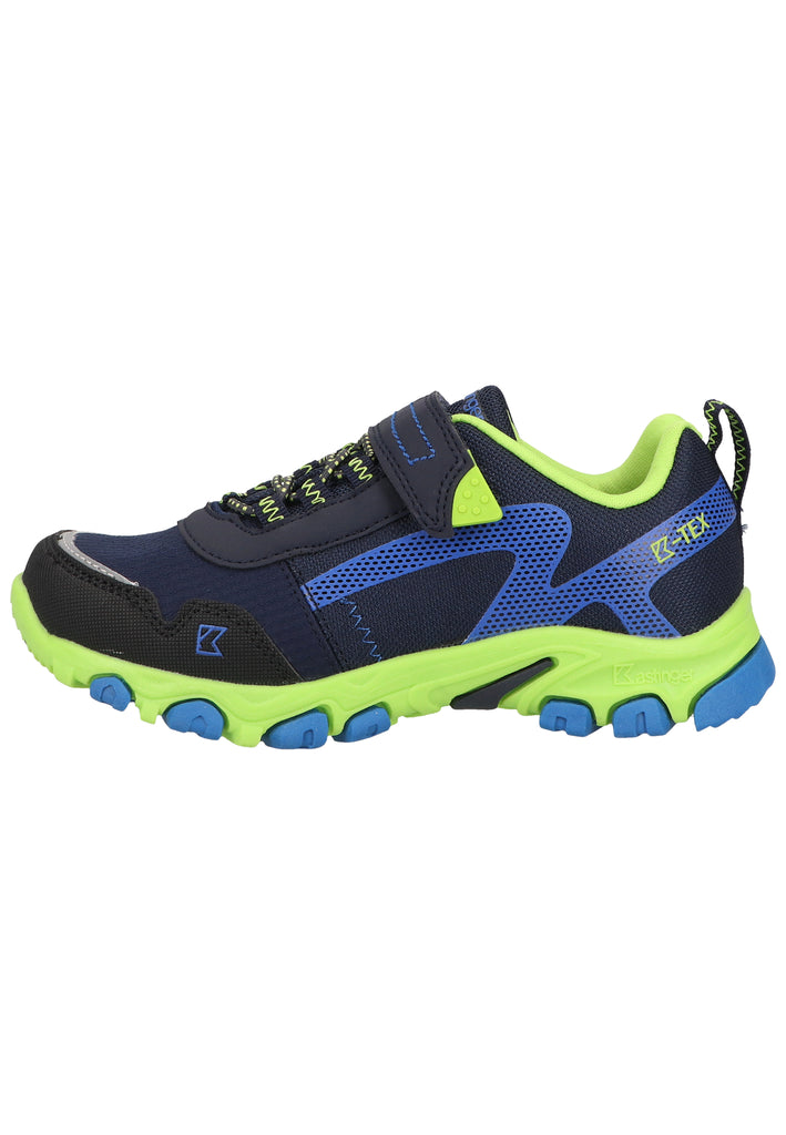 Kastinger Wanderschuhe Lederimitat/Mesh Blau/Grün - surf4shoes