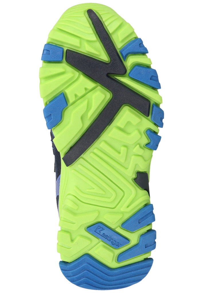 Kastinger Wanderschuhe Lederimitat/Mesh Blau/Grün - surf4shoes