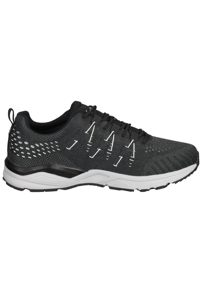 Kastinger Wanderschuhe Lederimitat/Mesh Schwarz - surf4shoes