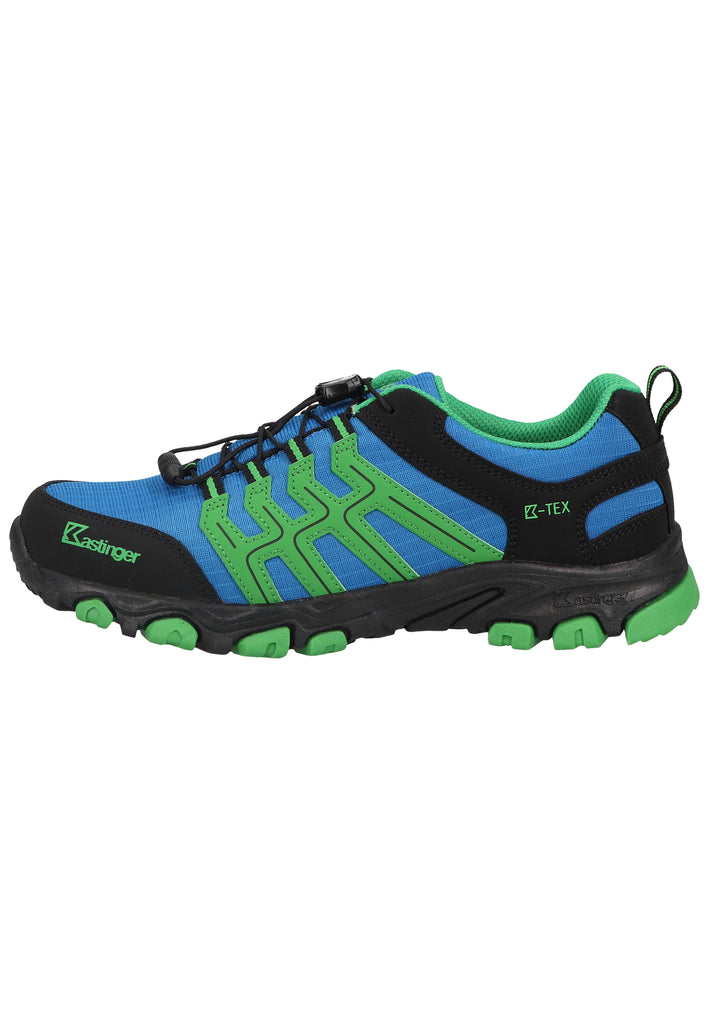 Kastinger Wanderschuhe Lederimitat/Mesh Blau/Grün - surf4shoes