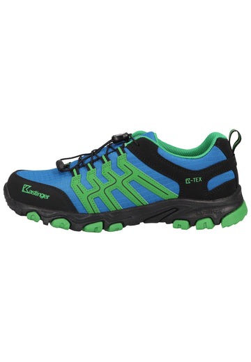 Kastinger Wanderschuhe Lederimitat/Mesh Blau/Grün - surf4shoes