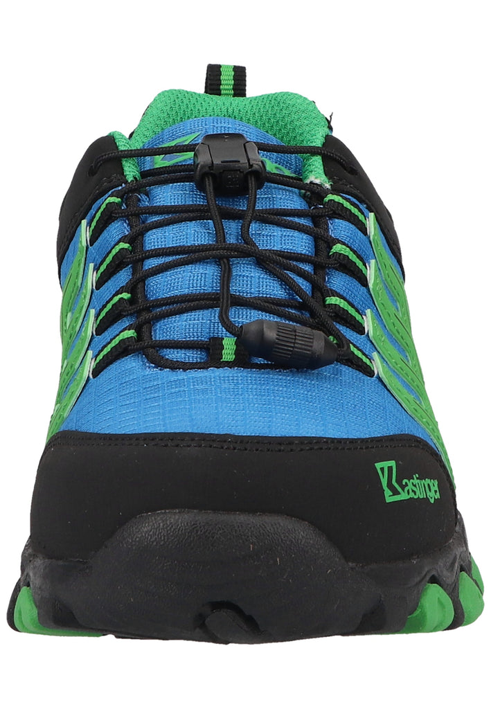 Kastinger Wanderschuhe Lederimitat/Mesh Blau/Grün - surf4shoes