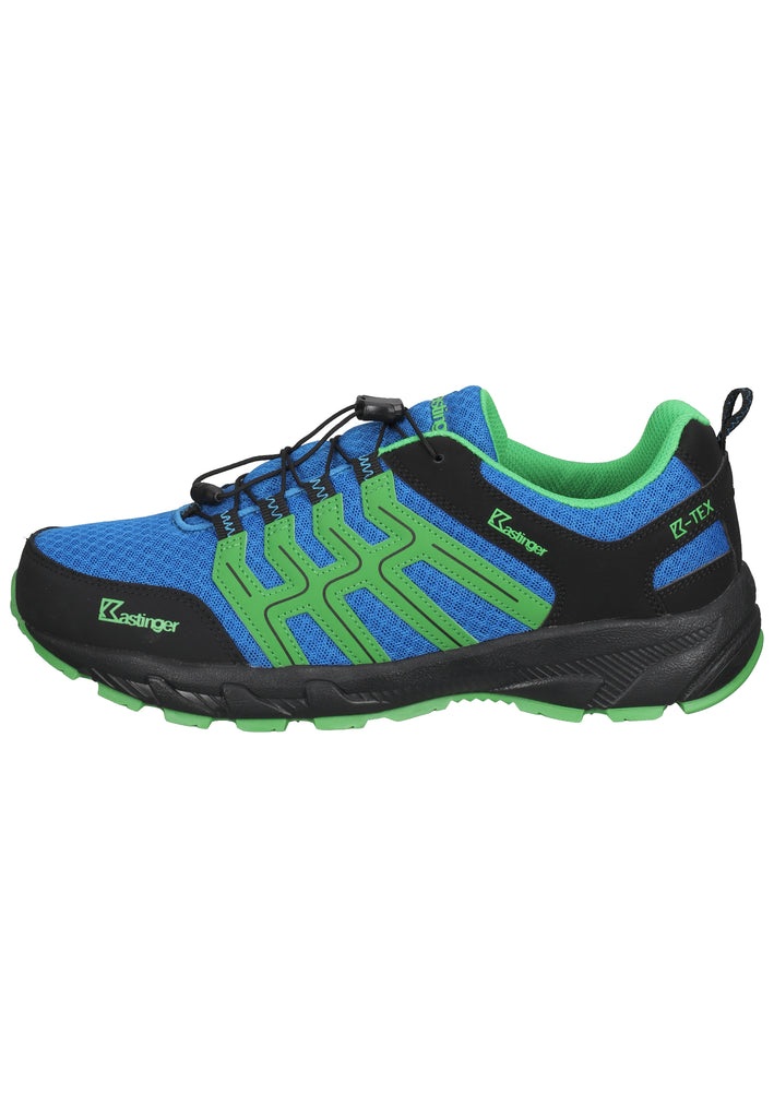Kastinger Wanderschuhe Lederimitat/Mesh Blau/Grün - surf4shoes