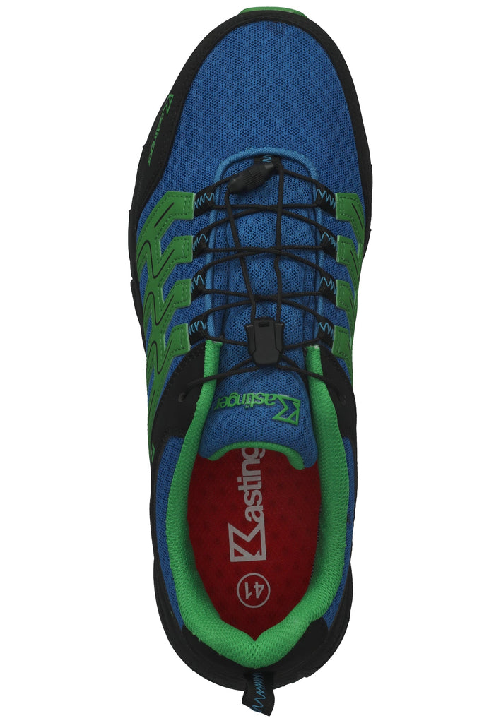 Kastinger Wanderschuhe Lederimitat/Mesh Blau/Grün - surf4shoes