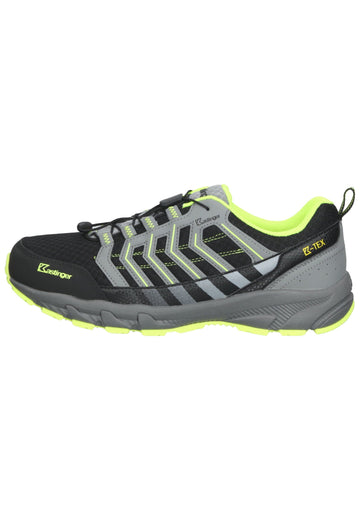 Kastinger Wanderschuhe Lederimitat/Textil Schwarz/grau - surf4shoes