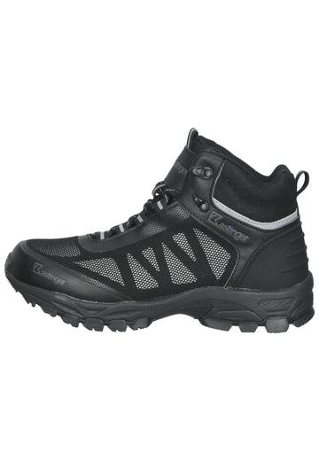 Kastinger Wanderschuhe Lederimitat/Textil Schwarz - surf4shoes