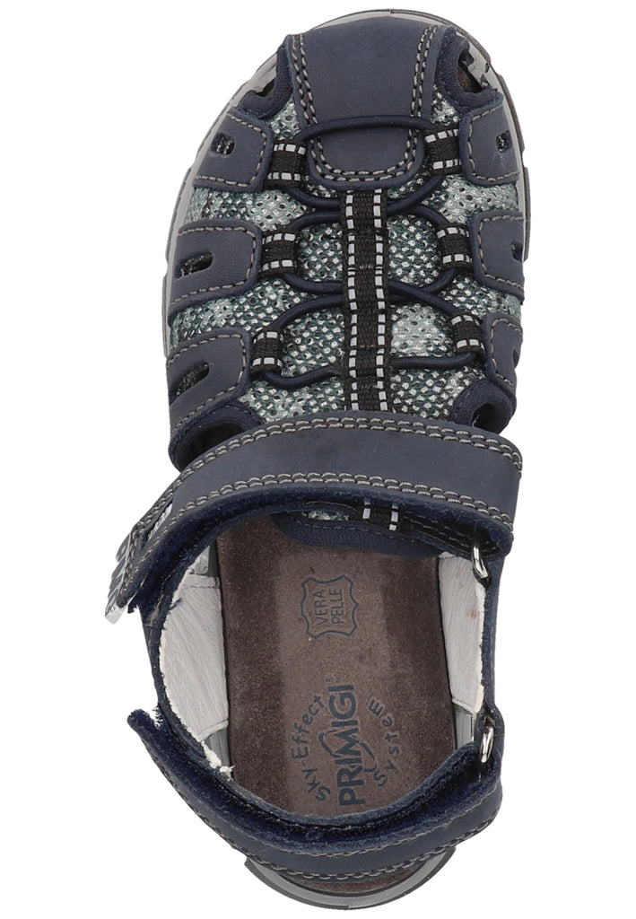 Primigi Sandalen Nubukleder/Textil Blau - surf4shoes