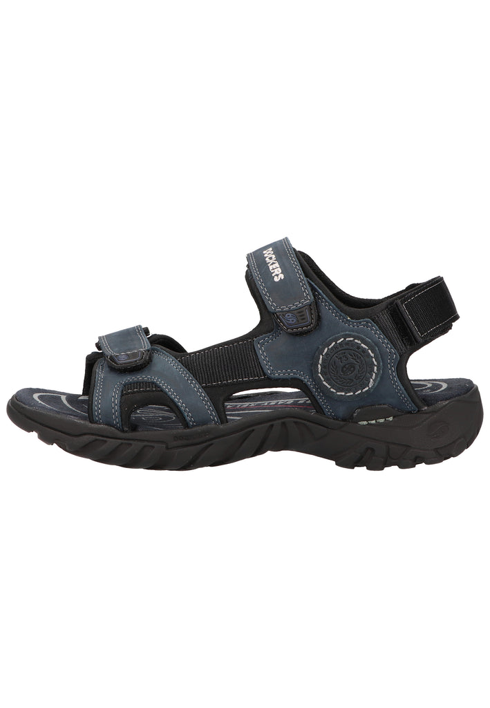 Dockers Wanderschuhe Leder/Textil Blau - surf4shoes