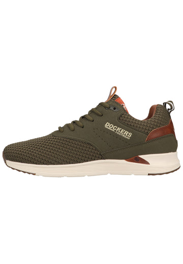 Dockers Sneaker Lederimitat/Textil Khaki - surf4shoes