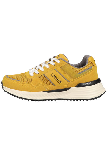 Dockers Sneaker Lederimitat/Textil Gelb - surf4shoes