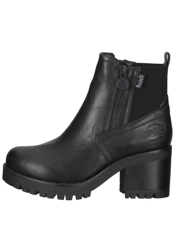 Dockers Stiefelette Lederimitat Schwarz/Grau - surf4shoes