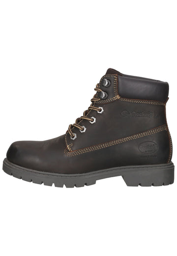 Dockers Stiefelette Leder Schoko - surf4shoes