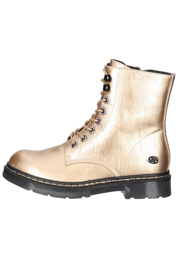 Dockers Stiefelette Lederimitat Rose/Gold - surf4shoes
