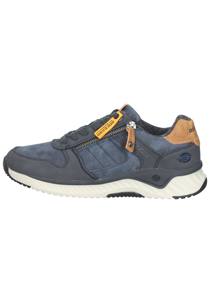 Dockers Sneaker Lederimitat Blau - surf4shoes