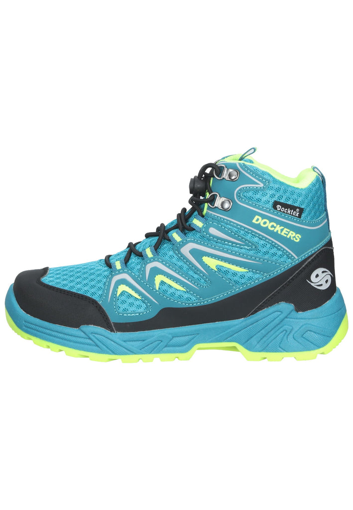 Dockers Wanderschuhe Lederimitat/Mesh Türkis - surf4shoes