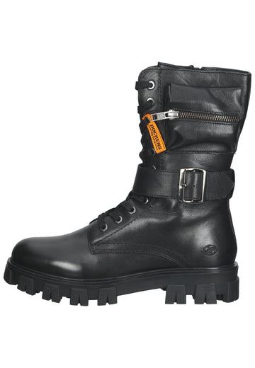 Dockers Stiefelette Leder Schwarz - surf4shoes