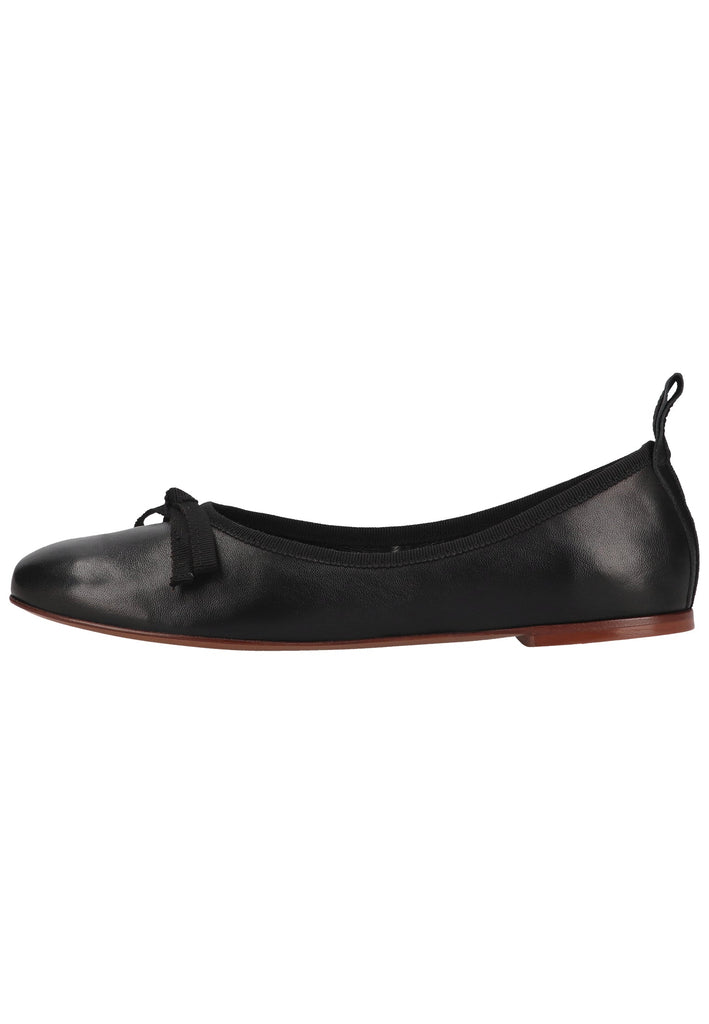 Högl Ballerinas Leder Schwarz - surf4shoes