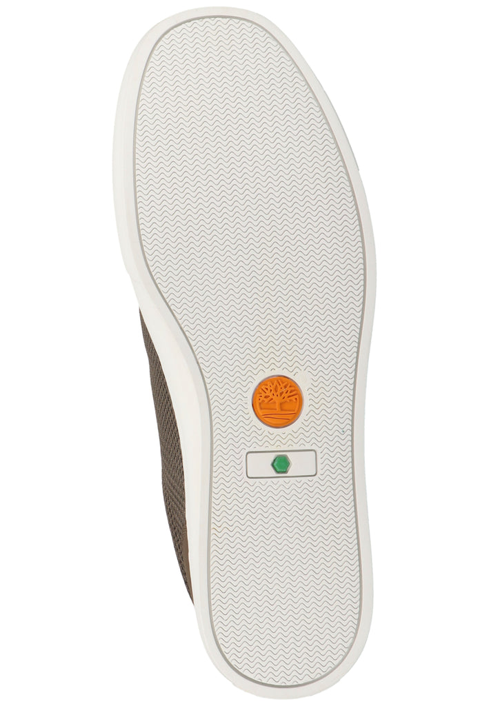 Timberland Sneaker Lederimitat/Textil Oliv - surf4shoes