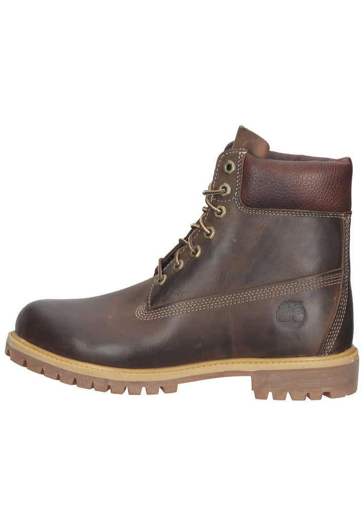 Timberland Stiefelette Glattleder Dunkelbraun - surf4shoes