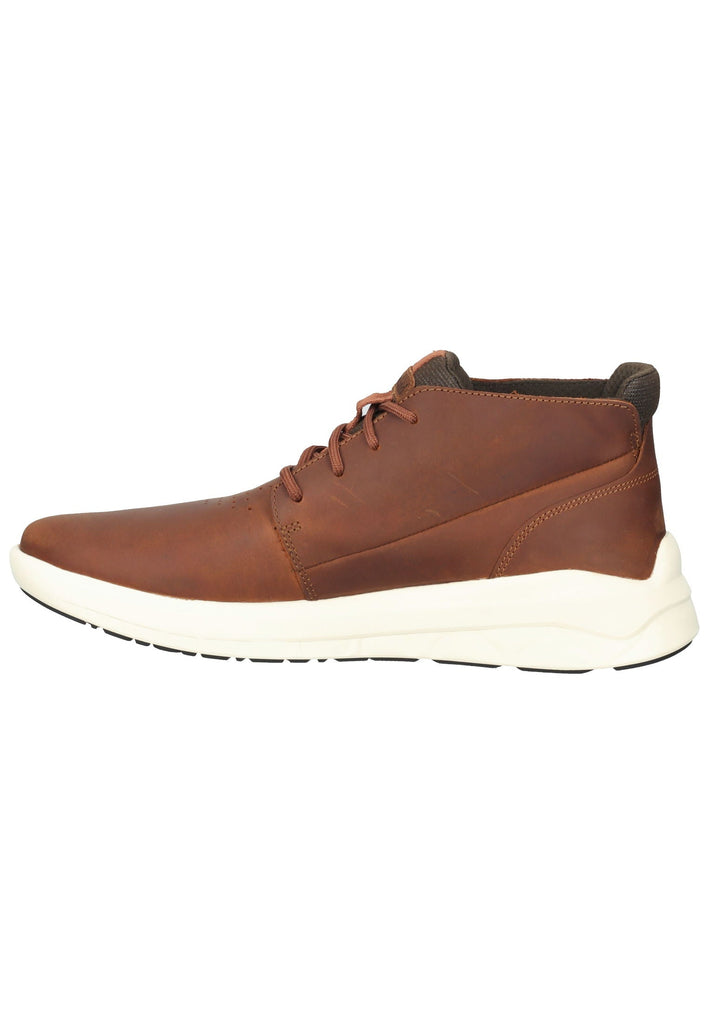 Timberland Stiefelette Glattleder Mittelbraun - surf4shoes