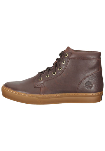 Timberland Stiefelette Glattleder Dunkelbraun - surf4shoes