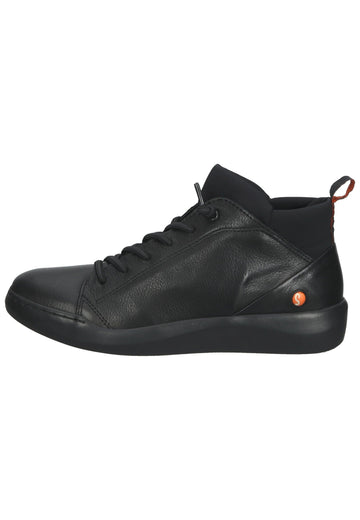 softinos Sneaker Leder Schwarz - surf4shoes